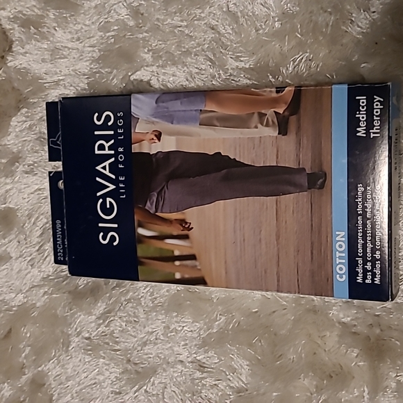 Brand new in box Sigvaris Compression knee  hi stockings - $30 each _ 20-30mmHg - Picture 2 of 3